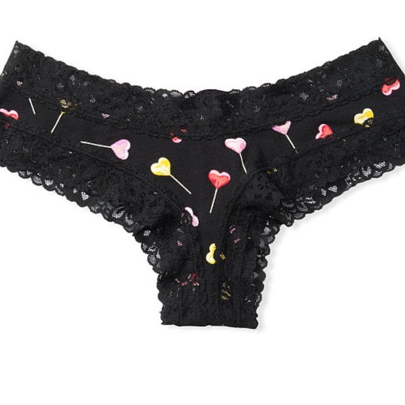 Last One! Hearts 💗Cheeky VS L NWT Lollipop Hearts - Picture 9 of 15